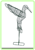 Woodpecker or Hummingbird Animal Topiary Frame